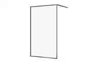 CERSANIT - Sprchový kout WALK-IN LARGA ČERNÉ 120X200 TRANSPARENT SKLO S932-140