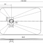 MEXEN - Hugo sprchová vanička obdélníková SMC 180x80, černá 42708018