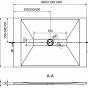 MEXEN - Toro sprchová vanička obdélníková SMC 110x80, bílá 43108011