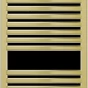 MEXEN - Helios otopný žebřík/radiátor 1200 x 500 mm, 448 W, zlatá W103-1200-500-00-50