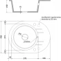 MEXEN - Kevin granitový dřez 1 s odkapávačem 586x458 mm,černá kropenatý, sifon chrom 6517581005-76