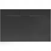 REA - Sprchová vanička Bazalt Long Black 90x120 REA-K3325