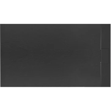 REA - Sprchová vanička Bazalt Black 80x120 REA-K3305