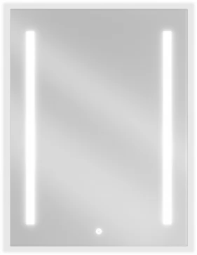 MEXEN - Remi zrcadlo s osvětlením 60 x 80 cm, LED 6000K, 9804-060-080-611-00