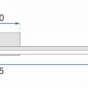 Nástěnné svítidlo LED 20W 100CM APP376-1W - bílé OSW-05006