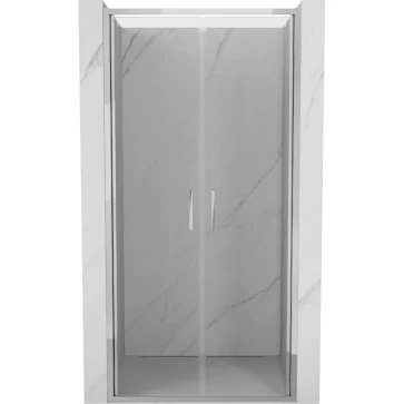 MEXEN - Exo sprchové dveře křídlové 90 cm, transparent, chrom 814-090-000-01-00