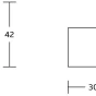 MEXEN - Base háček na ručník, chrom 7088235-00