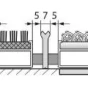 Hliníková textilní čistící vnitřní vstupní kartáčová rohož Alu Extra - 80 x 120 x 2,7 cm
