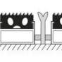 Hliníková gumová čistící vstupní venkovní kartáčová rohož Alu Extra - 150 x 100 x 2,7 cm