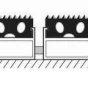 Gumová hliníková čistící vstupní venkovní rohož Alu Standard - 60 x 90 x 2,2 cm